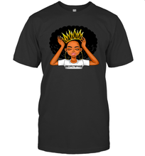 Load image into Gallery viewer, Temotee Respect My Hair Pretty Black Girl Melanin Women TMT001