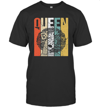 Load image into Gallery viewer, Temotee Melanin Queen Pride African American Afro Girls Design TMT009