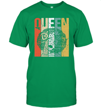Load image into Gallery viewer, Temotee Melanin Queen Pride African American Afro Girls Design TMT009