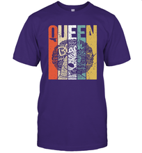 Load image into Gallery viewer, Temotee Melanin Queen Pride African American Afro Girls Design TMT009