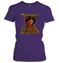 Load image into Gallery viewer, Temotee Phenomenal Women African American Pro Black Pride TMT004