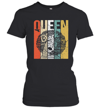 Load image into Gallery viewer, Temotee Melanin Queen Pride African American Afro Girls Design TMT009