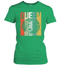 Load image into Gallery viewer, Temotee Melanin Queen Pride African American Afro Girls Design TMT009
