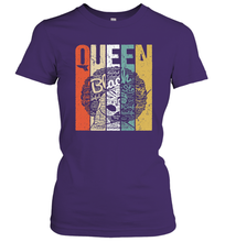 Load image into Gallery viewer, Temotee Melanin Queen Pride African American Afro Girls Design TMT009