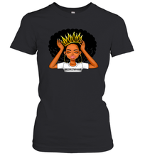 Load image into Gallery viewer, Temotee Respect My Hair Pretty Black Girl Melanin Women TMT001