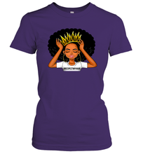 Load image into Gallery viewer, Temotee Respect My Hair Pretty Black Girl Melanin Women TMT001